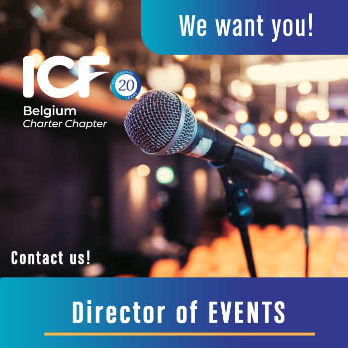 ICF BELGIUM WERFT AAN! DIRECTOR OF EVENTS